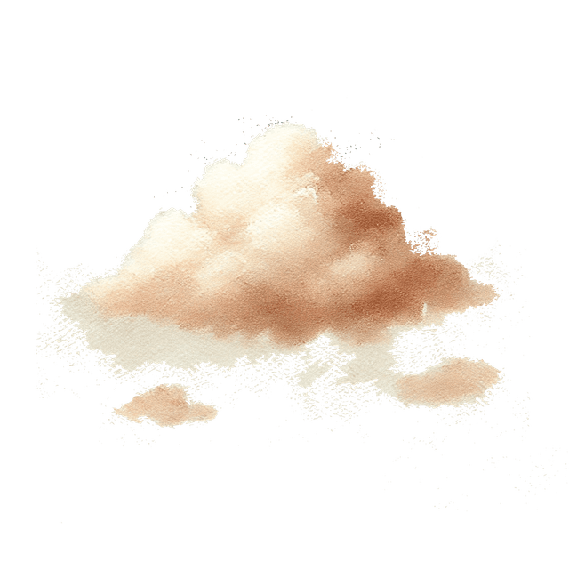 handdrawn cloud